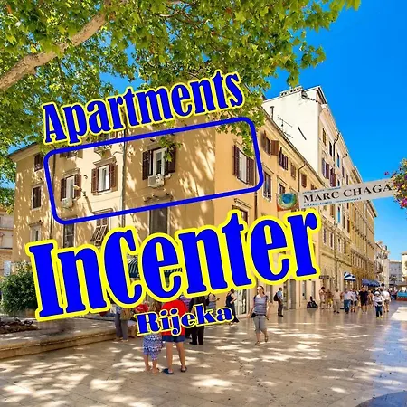Incenter Apartments Rijeka Exterior foto
